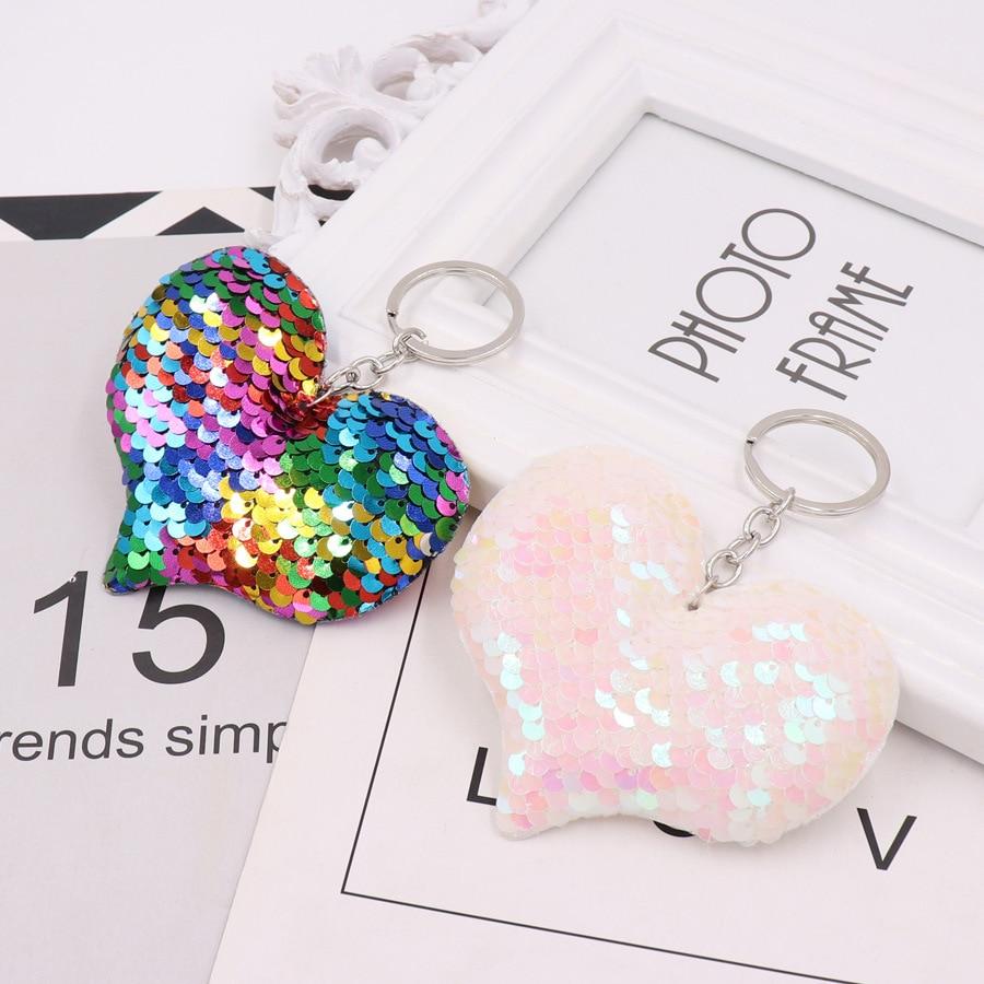 Porte-Clé Cœur L'effet Strass – Image 8