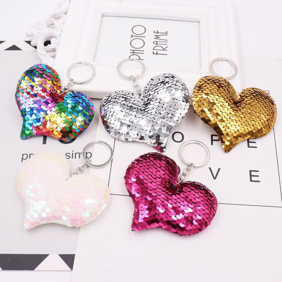 Porte-Clé Cœur L'effet Strass – Image 2