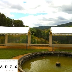 Achat tente de festivité professionnelle de 3 mètres de large