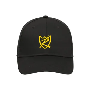 Casquette S&M Rambler Sharpie Shield Trucker Black / Yellow