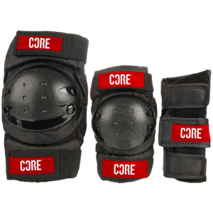 Kit Protections CORE Junior Triple Genouillères + Coudières + Poignets