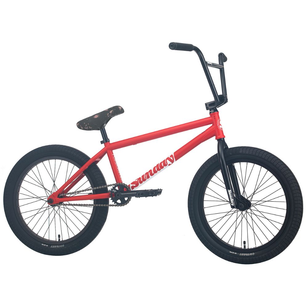 BMX SUNDAY 2023 Forecaster 20.75″ Freecoaster Matte Fire Engine Red Brett Silva