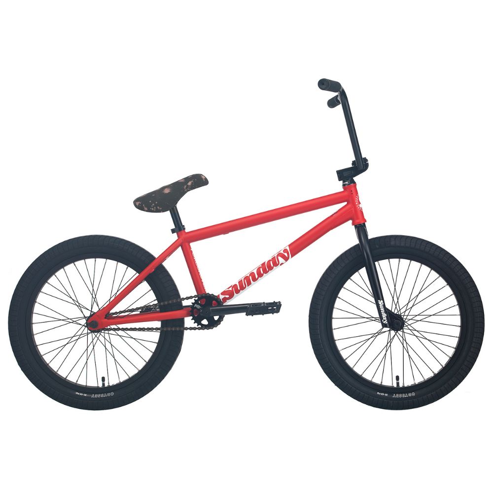 BMX SUNDAY 2023 Forecaster 20.75″ Freecoaster Matte Fire Engine Red Brett Silva – Image 3