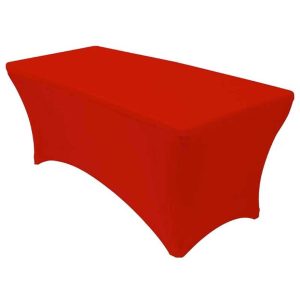 Housse buffet Lycra – ROUGE