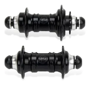 Paire de moyeux PROFILE Racing Mini Gloss Black Button
