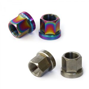 Paire d&rsquo;écrous ARMOUR BIKES Titane 14mm