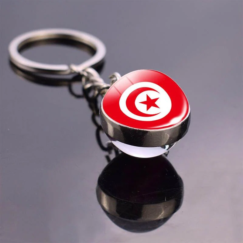 Porte-Clé Original Drapeau de la Tunisie – Image 2